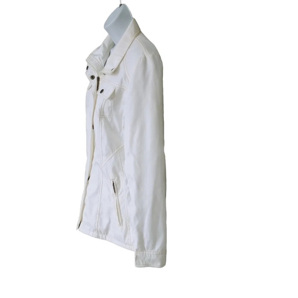 Le Grenier Warm White Lightweight Coat  S - Picture 6 of 9